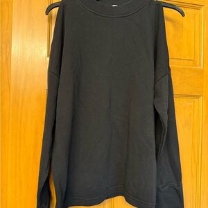 Varley Black Long Sleeve Sweatshirt